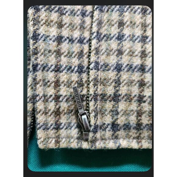 Lauren Ralph Lauren Womens Blazer Wool 4 Academia Preppy Old Money Plaid - Picture 5 of 8